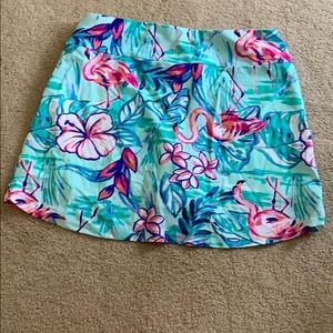 Beautiful flamingo skort